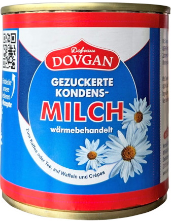Dovgan gezuckerte Kondensmilch 8,5% 370G Dovgan gezuckerte Kondensmilch 8,5% 370G