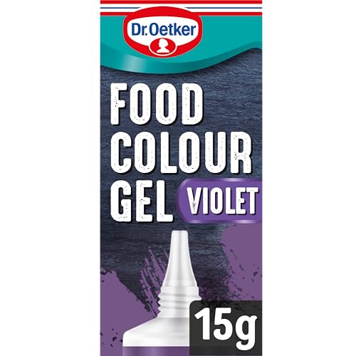 Dr. Oetker Violet Extra Strong Lebensmittelfarbgel, 15 ml