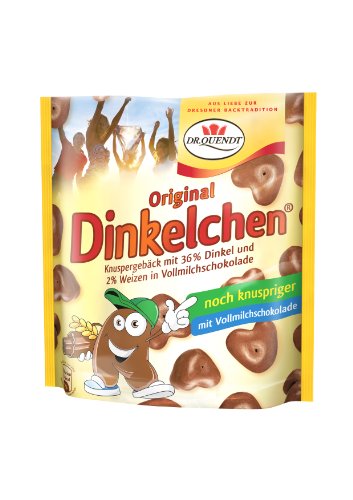 Dr. Quendt Dinkelchen Vollmilch, 12er Pack (12 x 80 g) von Dr. Quendt