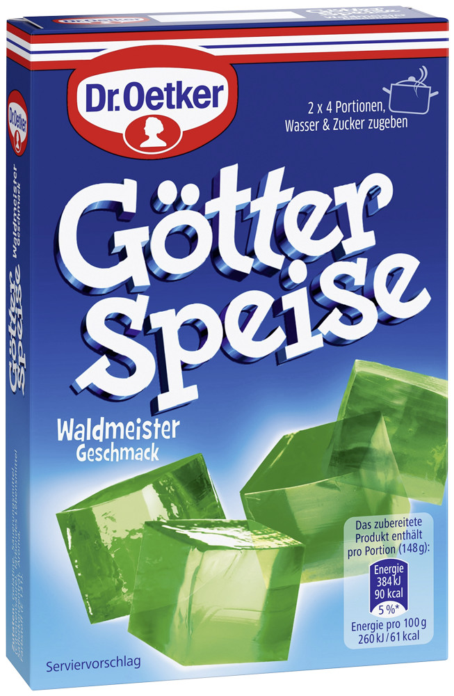 Dr.Oetker Götterspeise Waldmeister-Geschmack 25,2G