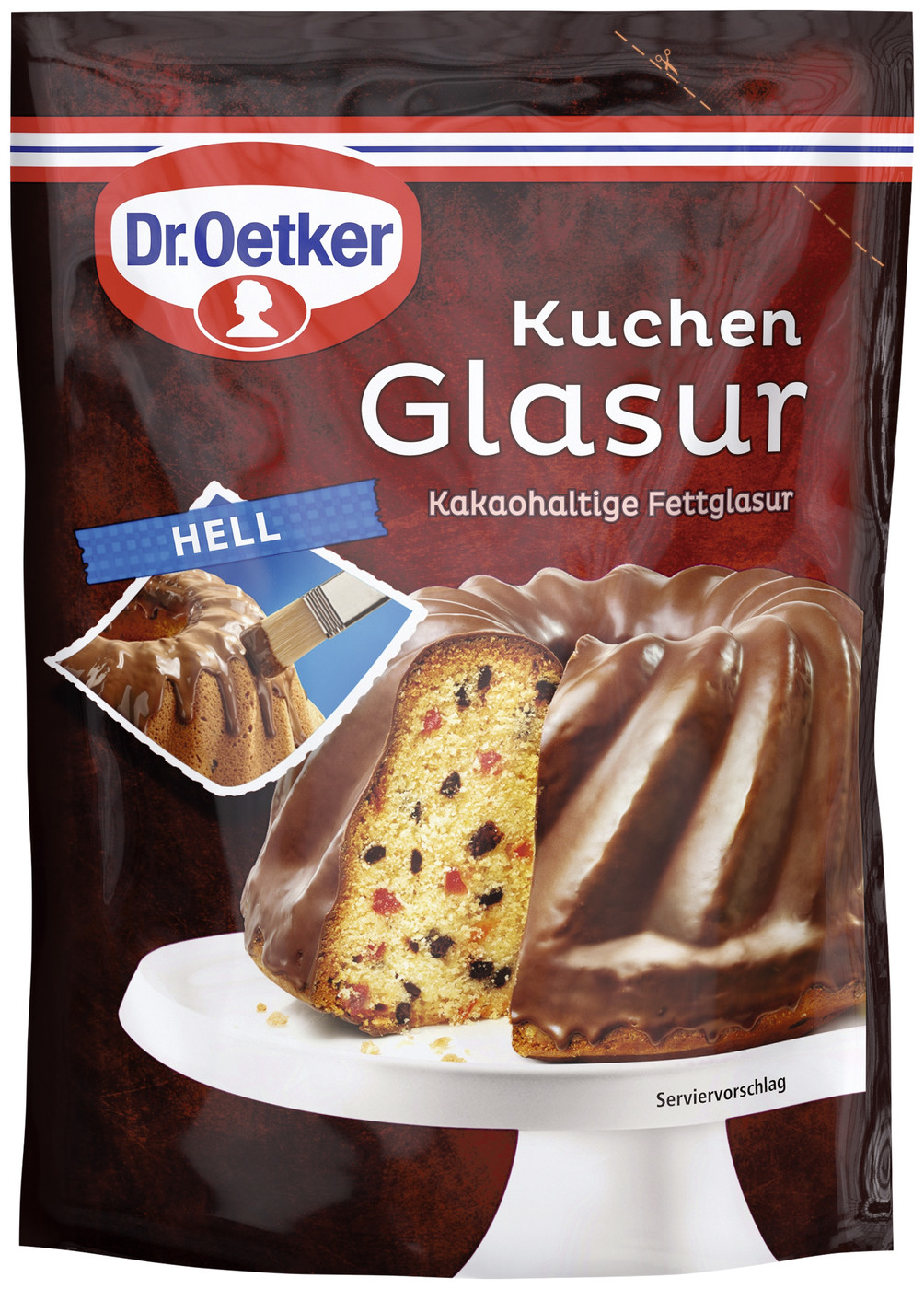 Dr.Oetker Kuchenglasur Hell 150G