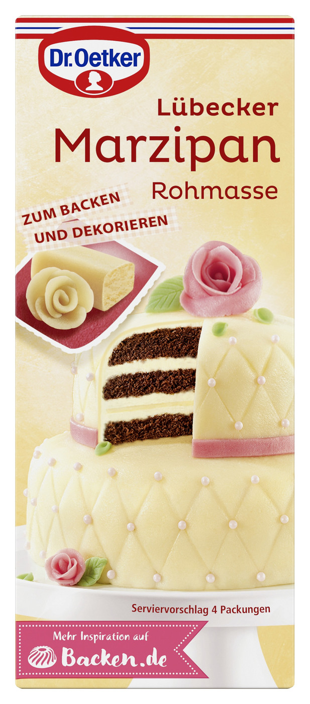 Dr.Oetker Lübecker Marzipan Rohmasse 200G