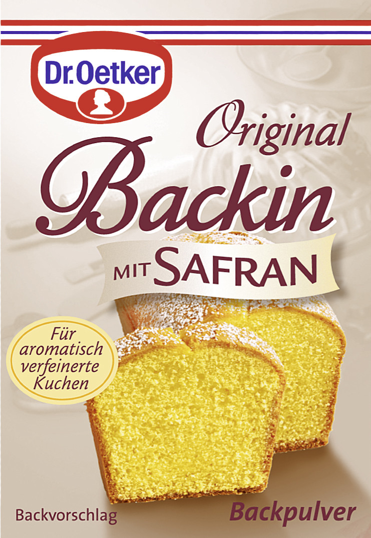 Dr.Oetker Original Backin mit Safran 3ST 48,9G