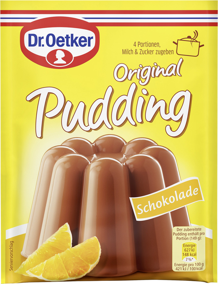 Dr.Oetker Original Puddingpulver Schokolade 3ST 133G