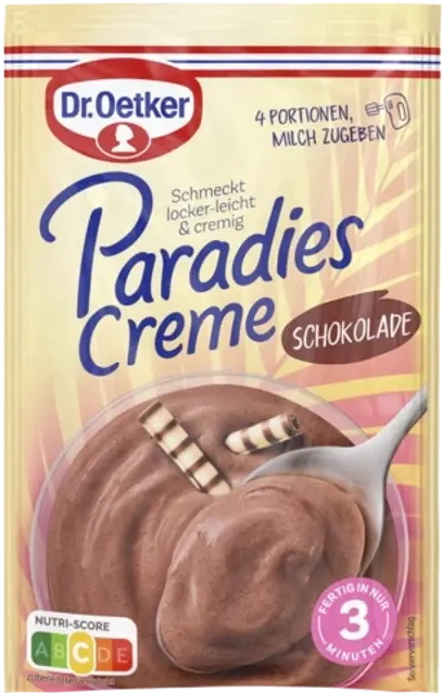 Dr.Oetker Paradies Creme Schokolade 74G