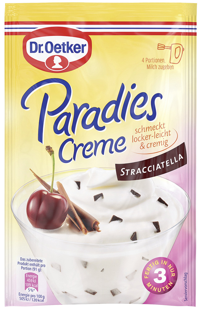 Dr.Oetker Paradies Creme Stracciatella 66G