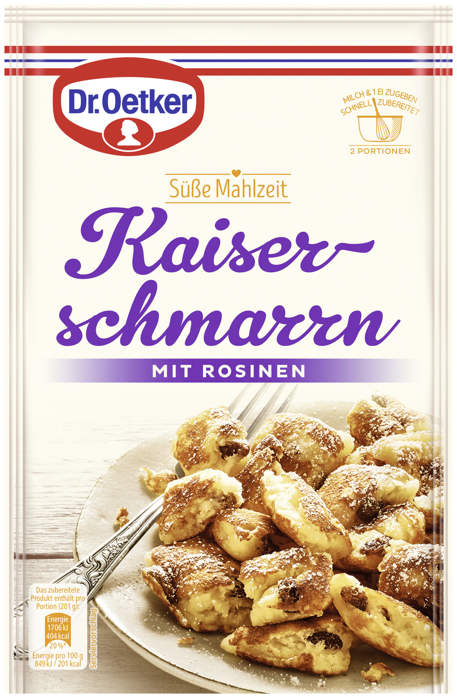 Dr.Oetker Süße Mahlzeit Kaiserschmarrn nach klassischer Art 165G