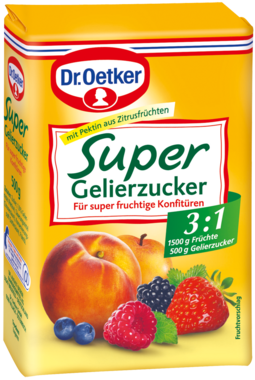 Dr.Oetker Super Gelierzucker 3:1 500G Dr.Oetker Super Gelierzucker 3:1 500G