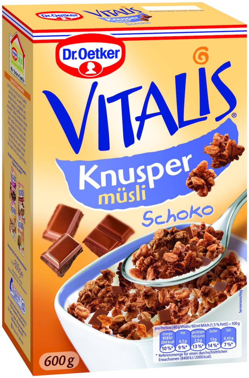 Dr.Oetker Vitalis Knusper Müsli Schoko 600G