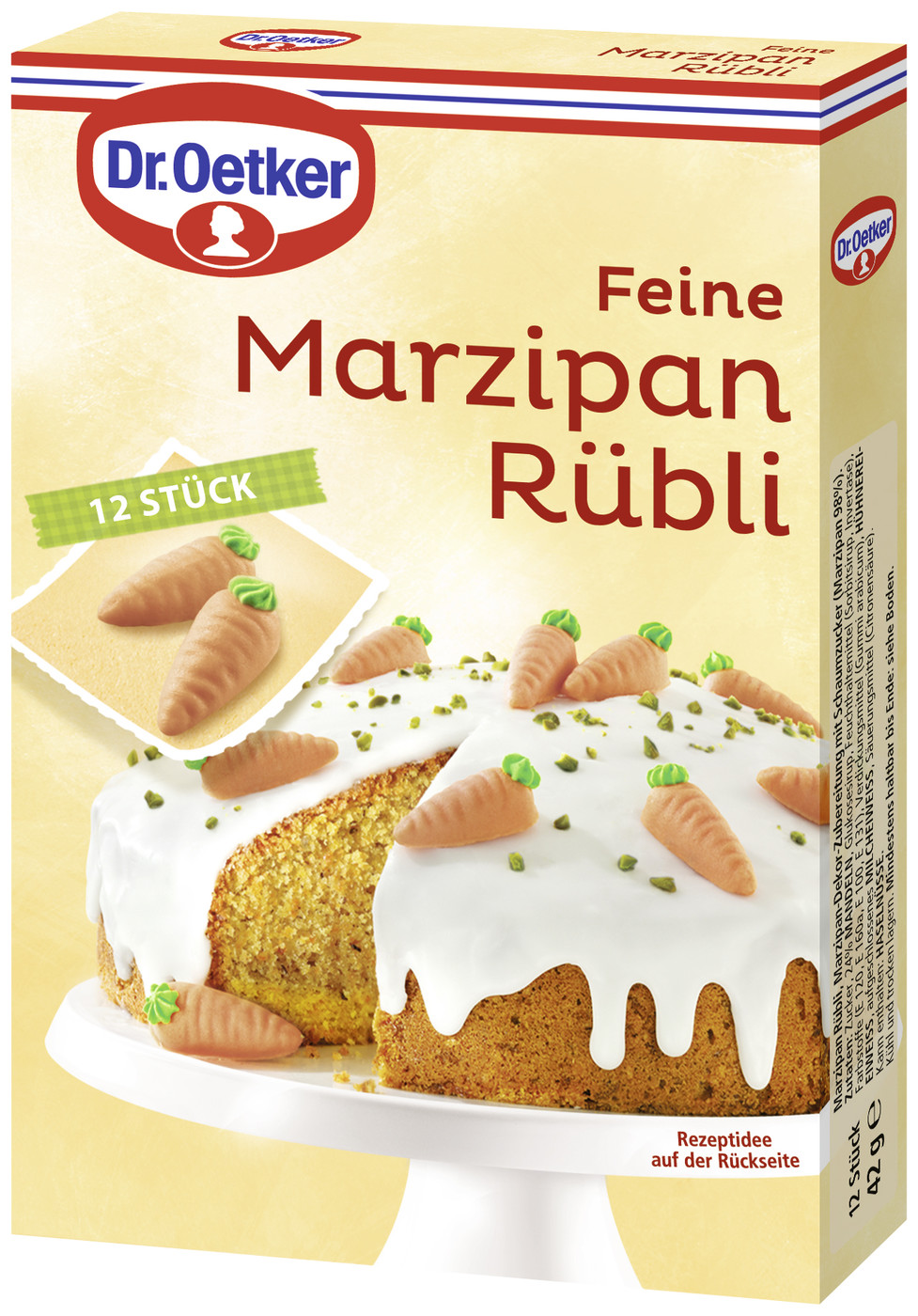 Dr.Oetker feine Marzipan Rübli 42G Dr.Oetker feine Marzipan Rübli 42G