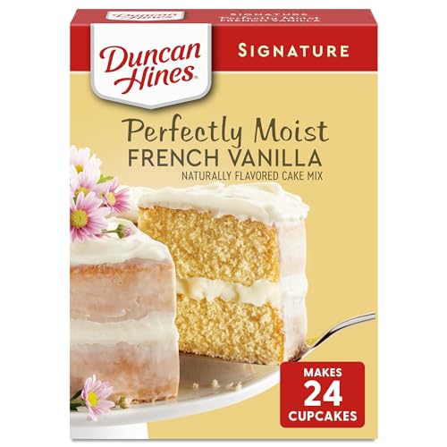 Duncan Hines Signature Perfectly Moist French Vanilla Cake Mix, 432 ml