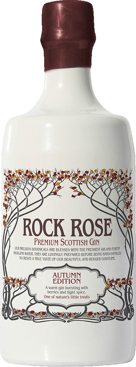 Dunnet Bay Distillery Rock Rose Gin Autumn Season Edition Dunnet Bay Distillery Rock Rose Gin Autumn Season Edition
