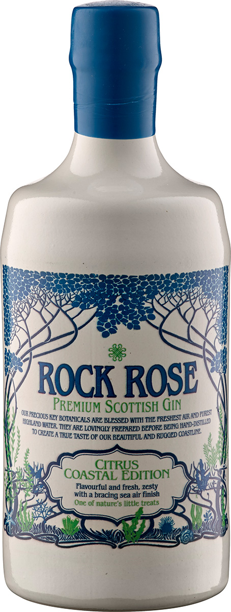 Dunnet Bay Distillery Rock Rose Gin Citrus Coastal Edition Dunnet Bay Distillery Rock Rose Gin Citrus Coastal Edition