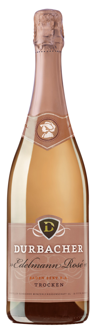 Durbacher Edelmann Rosé Sekt 0,75L Durbacher Edelmann Rosé Sekt 0,75L