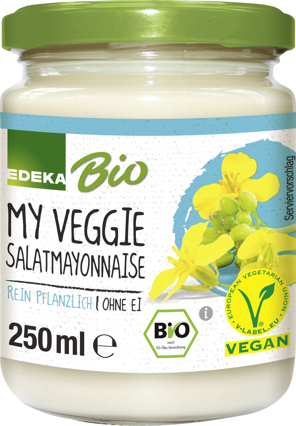 EDEKA Bio My Veggie Salatmayonnaise 250ML EDEKA Bio My Veggie Salatmayonnaise 250ML