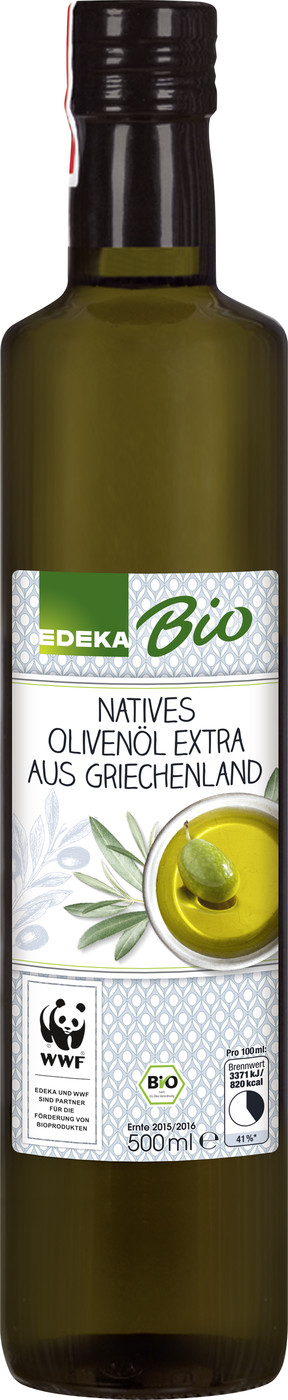 EDEKA Bio Natives Olivenöl Extra aus Griechenland 500ML