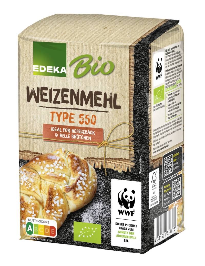 EDEKA Bio Weizenmehl Type 550 1KG