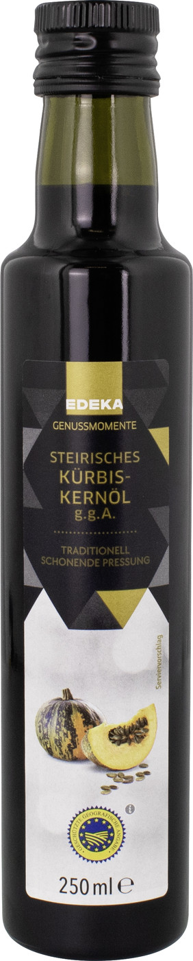 EDEKA Genussmomente Kürbiskernöl 250ML EDEKA Genussmomente Kürbiskernöl 250ML