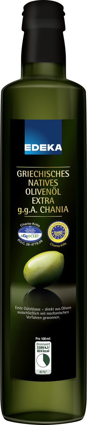 EDEKA Griechisches Natives Olivenöl Extra g.g.A. Chania 0,5L EDEKA Griechisches Natives Olivenöl Extra g.g.A. Chania 0,5L