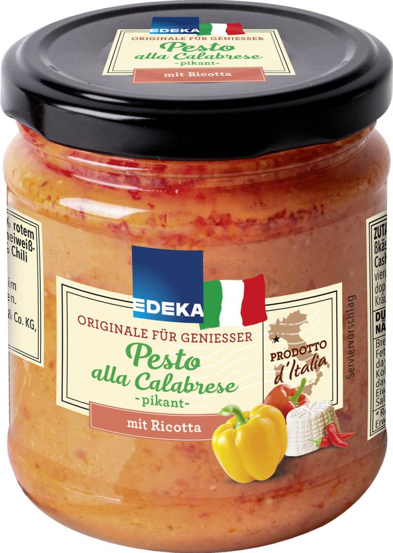 EDEKA Italia Pesto alla Calabrese pikant 190G