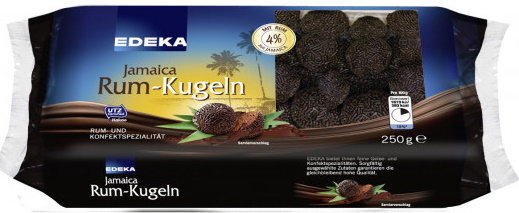 EDEKA Jamaica Rumkugeln 250G EDEKA Jamaica Rumkugeln 250G