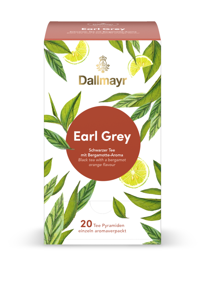 Earl Grey Schwarzer Tee mit Bergamotte - Aroma von Alois Dallmayr Kaffee OHG