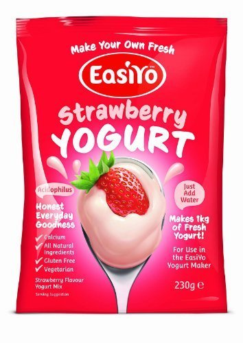 EasiYo Strawberry Yogurt Mix -3 pack by N/A
