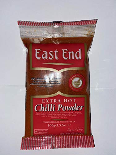 East End Extra Hot Chili-Pulver, 100 g East End Extra Hot Chili-Pulver, 100 g von East End