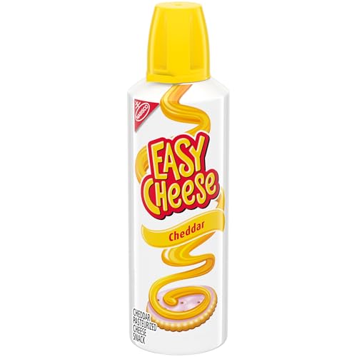 Easy Cheese Cheese Snack Sauce - Cheddar - 8.00 Ounces Easy Cheese Cheese Snack Sauce - Cheddar - 8.00 Ounces