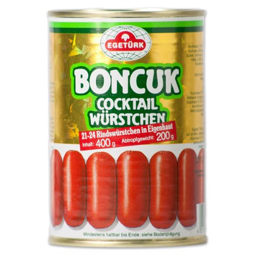 Egetürk Boncuk Rindswürstchen Halal 200g Egetürk Boncuk Rindswürstchen Halal 200g von Egetürk