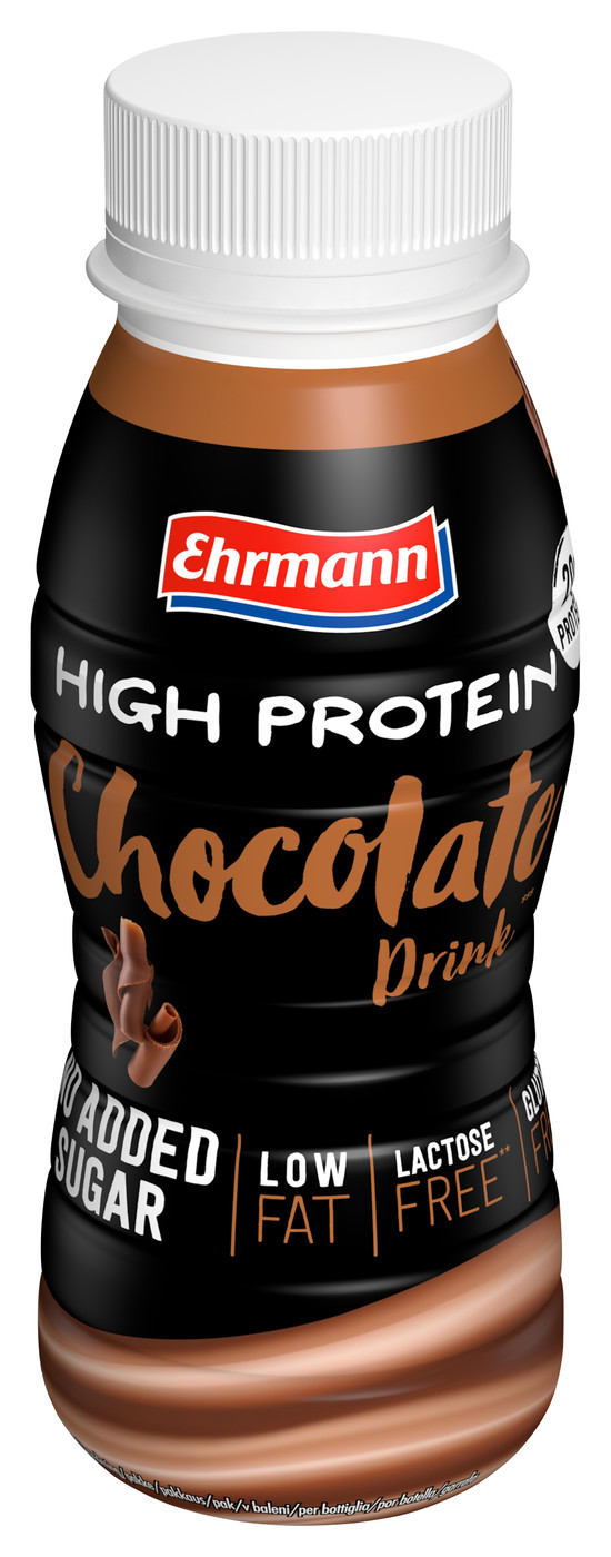 Ehrmann High Protein Drink Chocolate 250ML Ehrmann High Protein Drink Chocolate 250ML