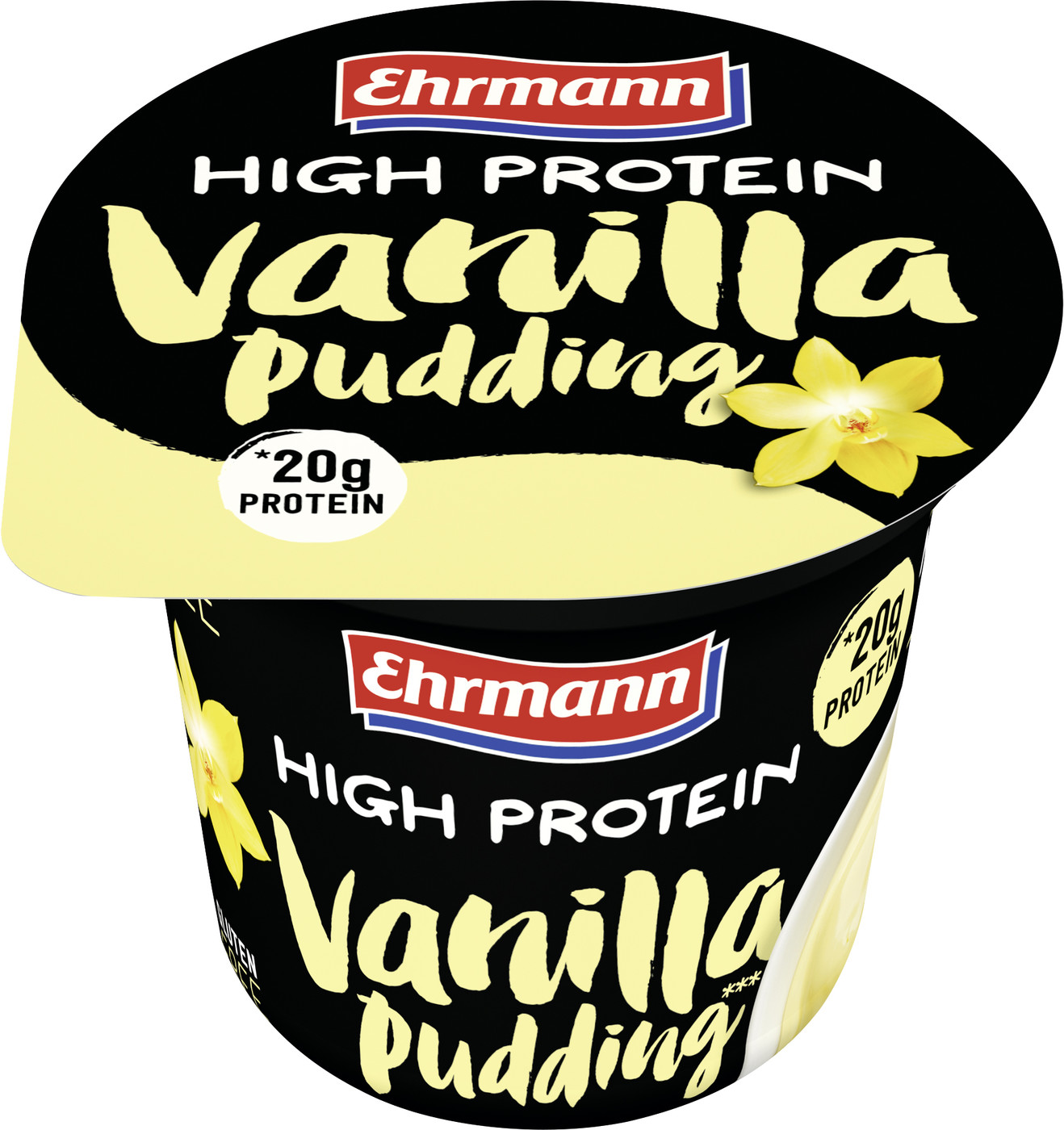 Ehrmann High Protein Pudding Vanille 200G Ehrmann High Protein Pudding Vanille 200G