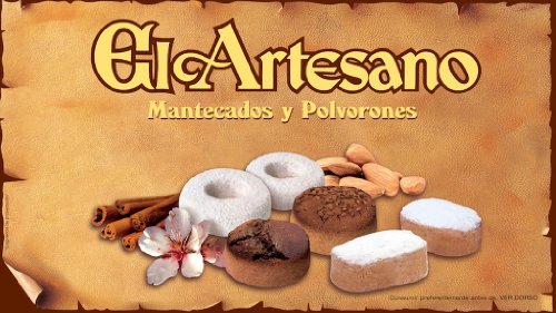 El Artesano: Mantecados y Polvorones - 600g El Artesano: Mantecados y Polvorones - 600g von El Artesano