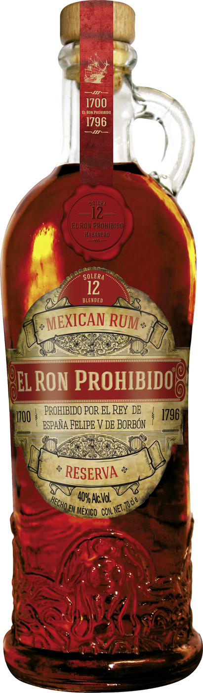 El Ron Prohibido Rum 40% 0,7L El Ron Prohibido Rum 40% 0,7L