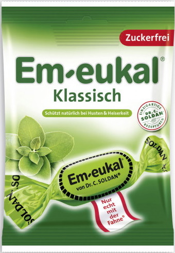Em-Eukal Hustenbonbons klassisch zuckerfrei 75G