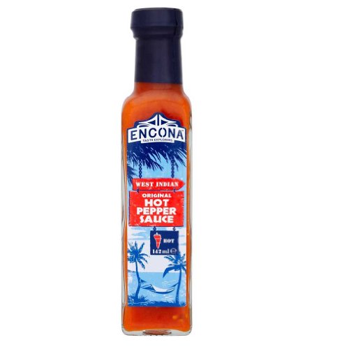 Encona West Indian Original Hot Pepper Sauce 142ML von Encona