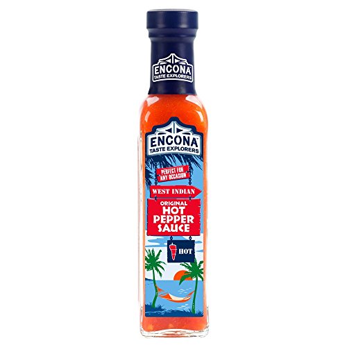 Encona West Indian Original Hot Pepper Sauce 142ml (Packung 6) von Encona