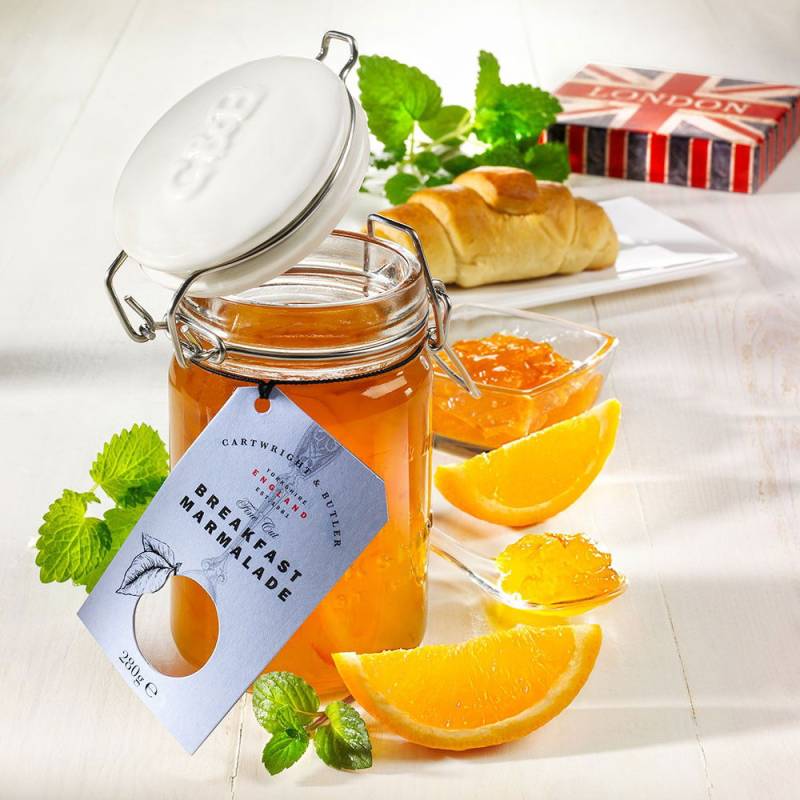 English Breakfast Orangenmarmelade von Cartwright & Butler