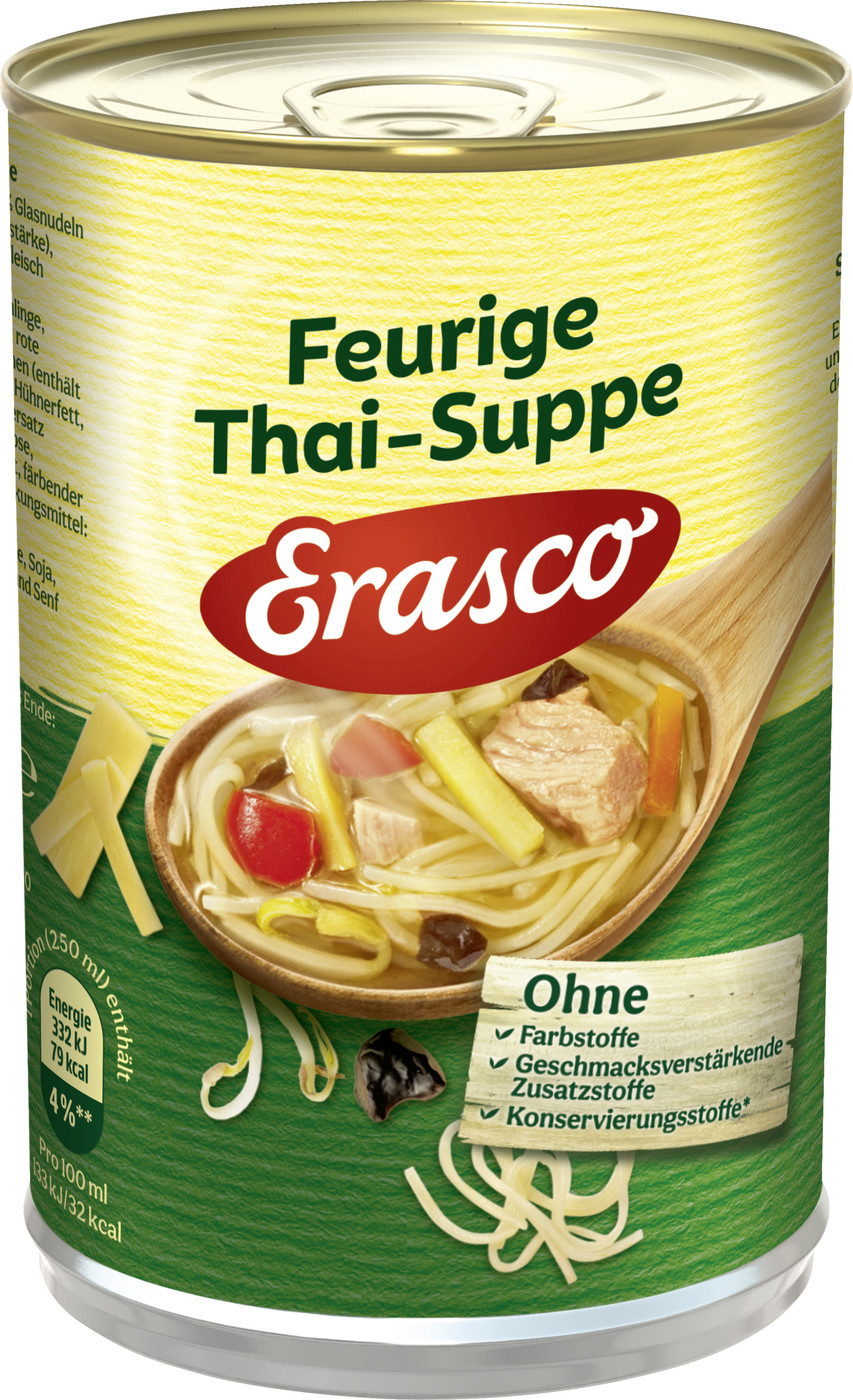 Erasco Feurige Thai-Suppe 390ML