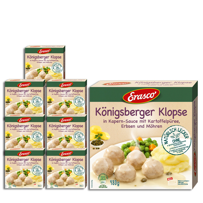 Erasco Königsberger Klopse 7x480G Erasco Königsberger Klopse 7x480G