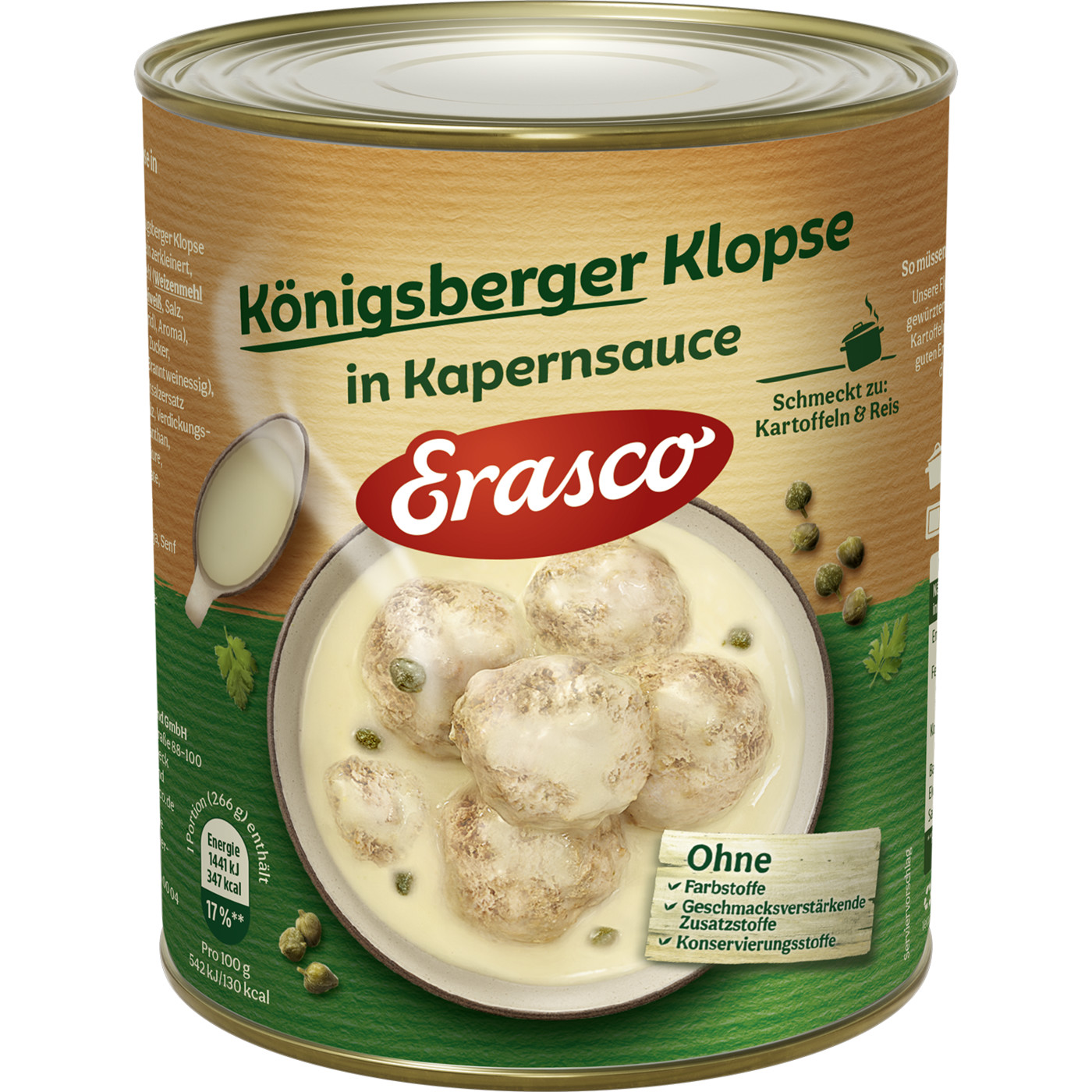 Erasco Königsberger Klopse 800G