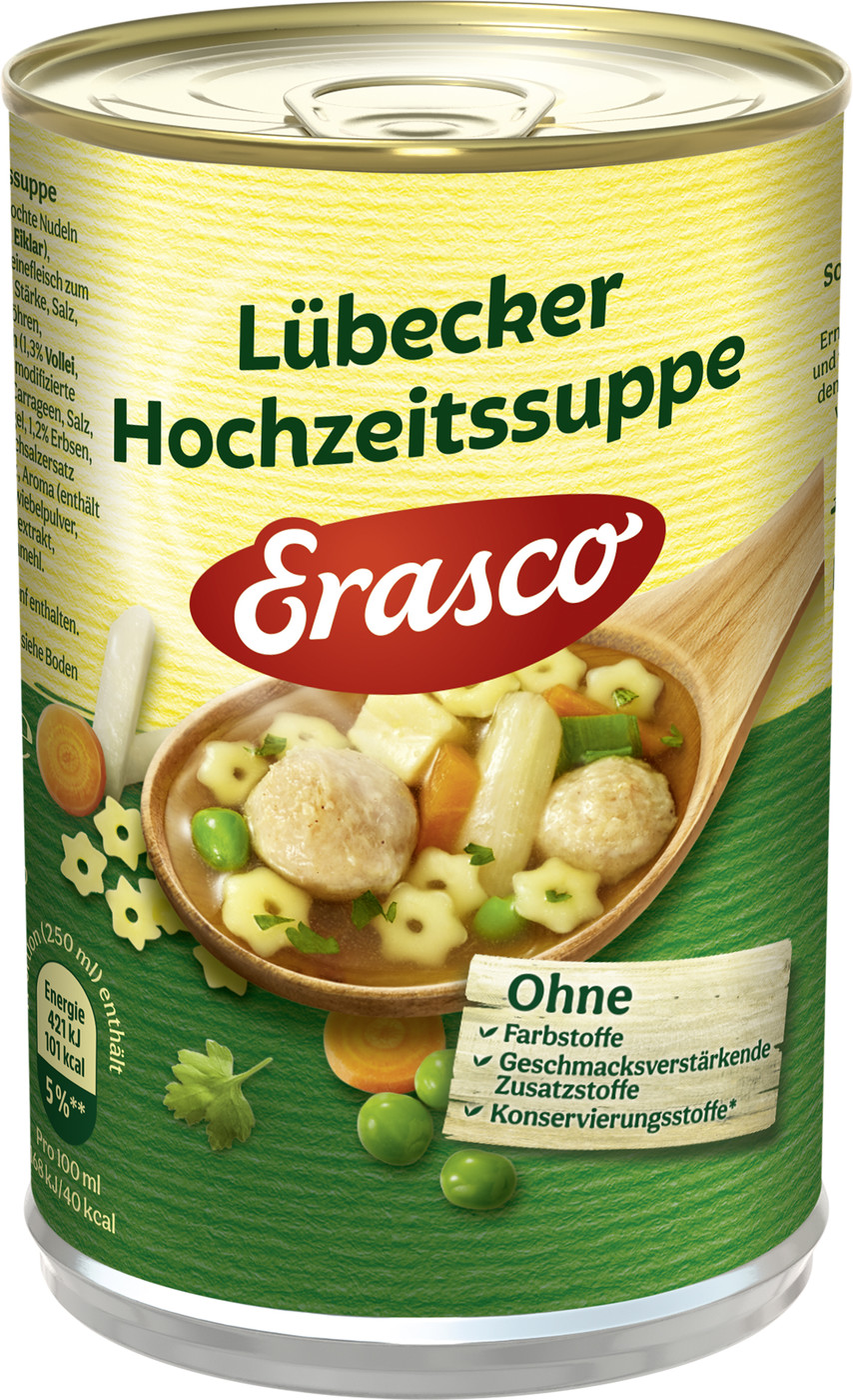 Erasco Lübecker Hochzeitssuppe 390ML