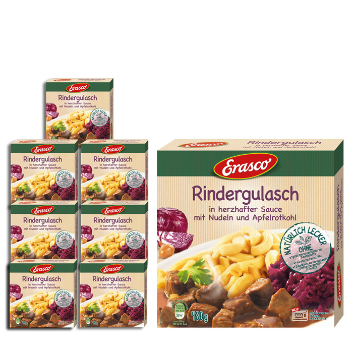 Erasco Menü Rindergulasch 7x480g