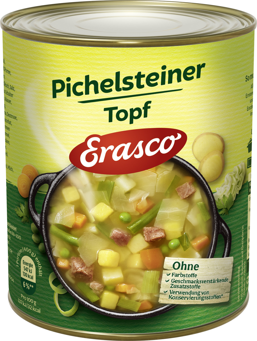 Erasco Pichelsteiner Topf 800G