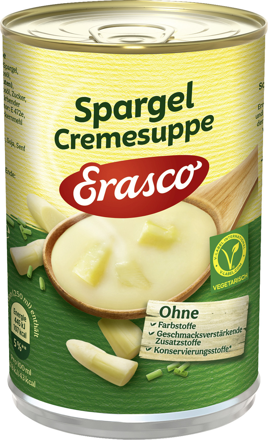 Erasco Spargel Cremesuppe 390ML