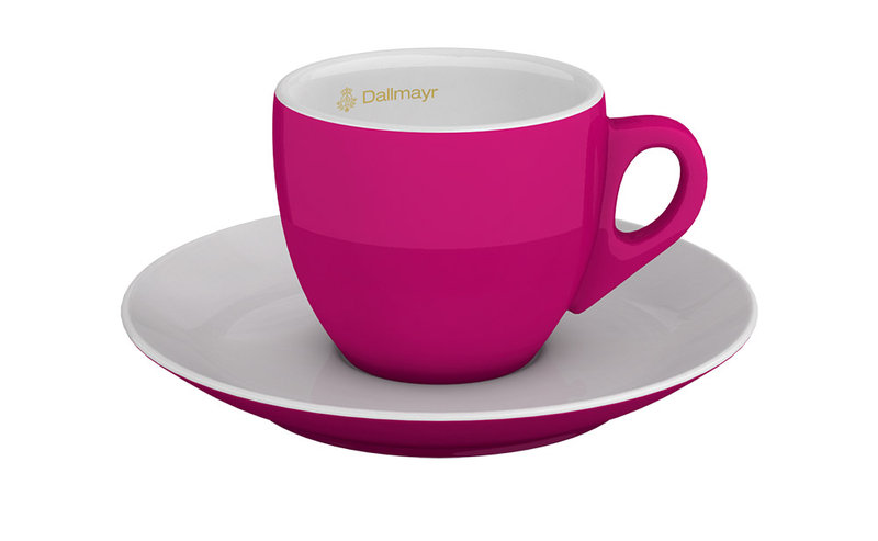 Espressotasse pink von Alois Dallmayr Kaffee OHG