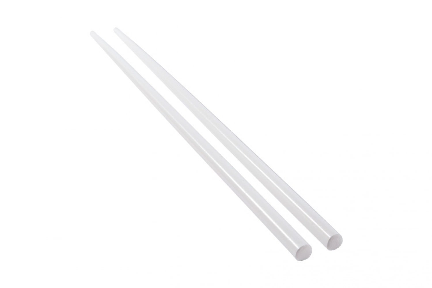 Essstäbchen aus Bambus (10er Set) | Weiß