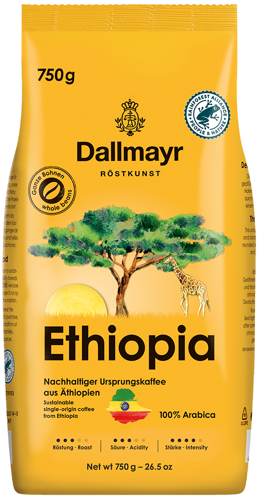 Ethiopia ganze Bohne 750g von Alois Dallmayr Kaffee OHG