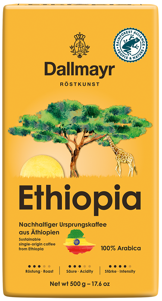 Ethiopia gemahlen von Alois Dallmayr Kaffee OHG