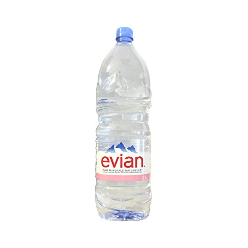 Evian - Natural Mineral Water - 2L (Case of 6)